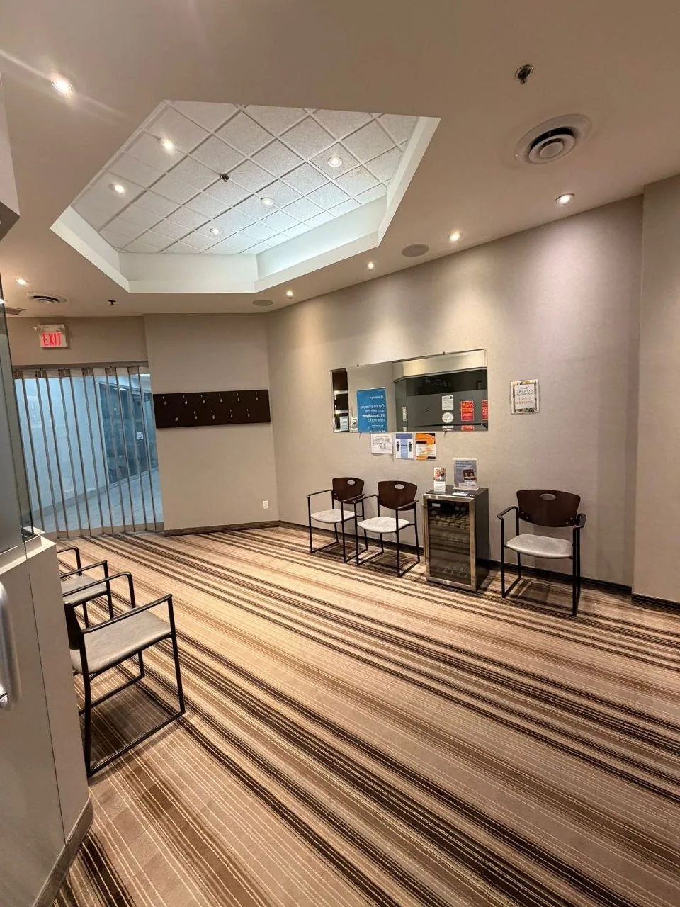 Patient waiting area at Trillium Dental Centre